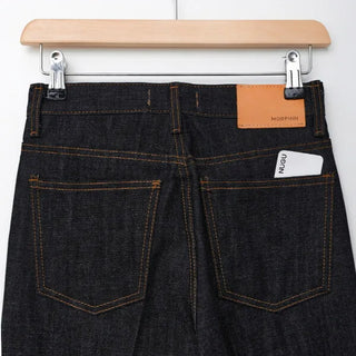 Rolled-up denim pants