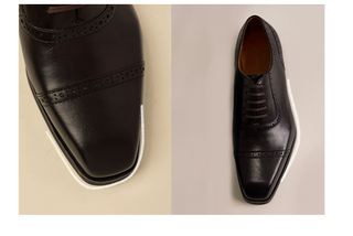 [CULTUM] Leather Oxford Shoes