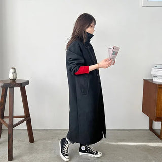 Wool long coat