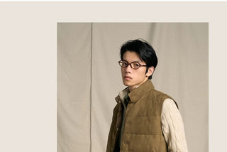 [CULTUM] Reversible Down Vest 90% Duck Down