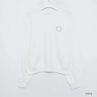 Back lettering sweatshirt