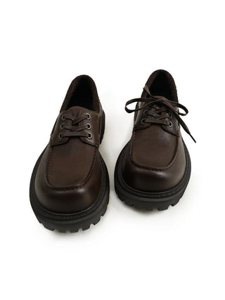 MASONPRINCE Leather Boat Shoes