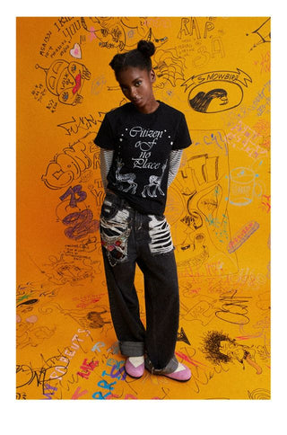 CONP Love Pendant Distressed Denim (Carbon Gray)