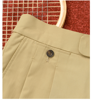 [CULTUM] Double Pleated Shorts