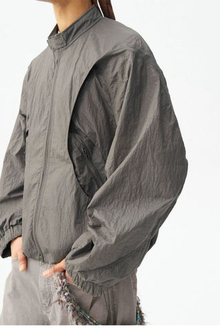 [Monterest] Outdoor Reflective Logo Spiral Jacket