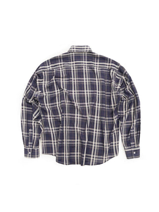 [MASONPRINCE] Lightweight Cotton Plaid Shirt
