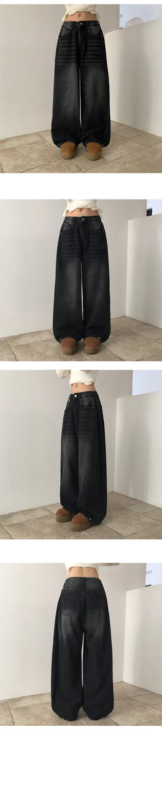 Peanut hip line side Split pants
