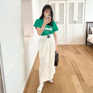 Cargo belt skirt