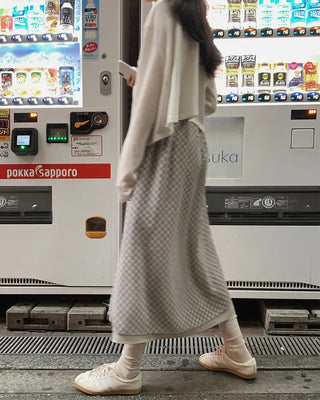 Checked skirt - 2 sizes