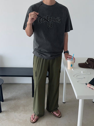 Week Ice Cargo Elastic Waist Pants