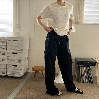 Linen Half Summer Knit