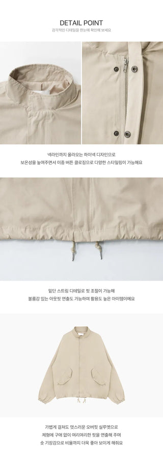Butter Half Short Field Jacket - 3 colors