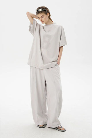 [MASONPRINCE] Cotton Blend Tapered Wide Pants / Shorts