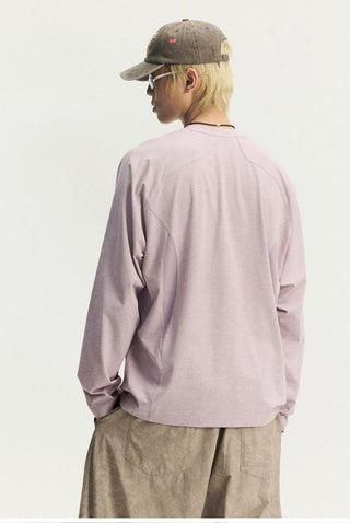 [Monterest] Waffle Knit Quick-Dry Long Sleeve Tee