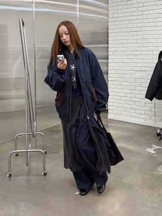 [NeverSeez] Wool-Lined Pilot Jacket