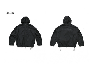 [MASONPRINCE] 3M Reflective Lettering Coach Jacket