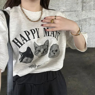 Happy Mate Cat T-Shirt