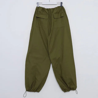Wide Banding String Pants
