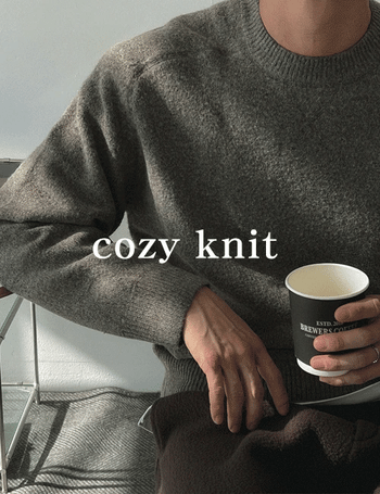 Cozy Merino Wool Cut-out Knit (11 colors, M~L)