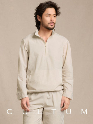 [CULTUM] UV Protection Cooling Half-Zip Pullover