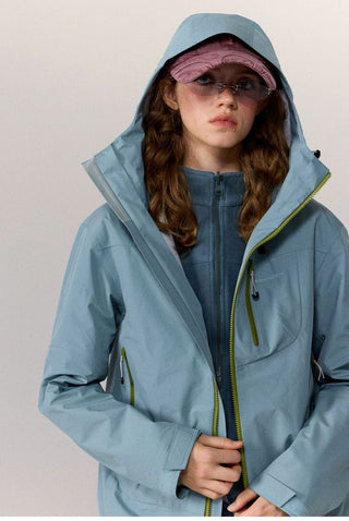 [Monterest] 3-in-1 Waterproof Hiking Shell Jacket