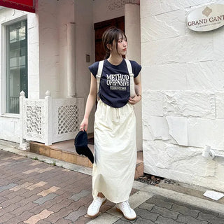String nylon skirt