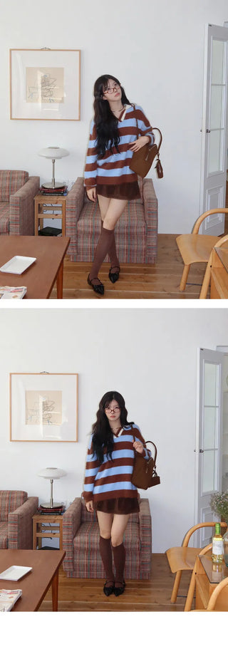 Corduroy lace belt mini skirt - 2 colors