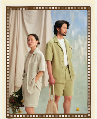 [CULTUM] Cuban Collar Shirt