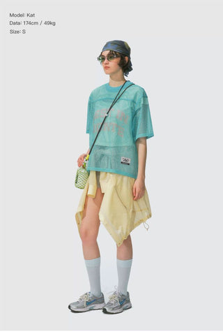 [Monterest] Mesh Jersey Short Sleeve Tee