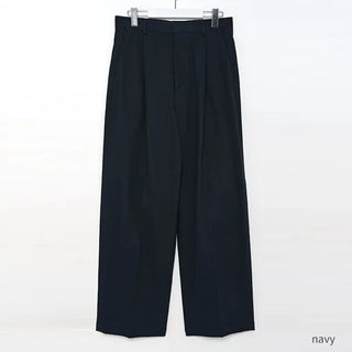 Wide cotton pants