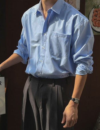 Oxford Soft Long Sleeve Shirt (6 colors)