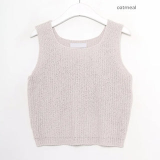 soda square sleeveless knit