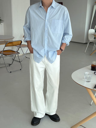 Clean Daily Bio Poplin Shirt