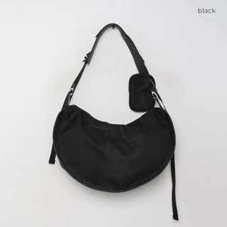 Nylon round cross bag