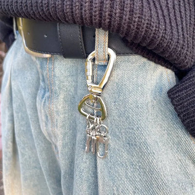 Clip Point Keyring