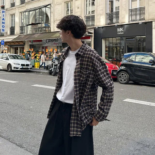 Basic check shirt