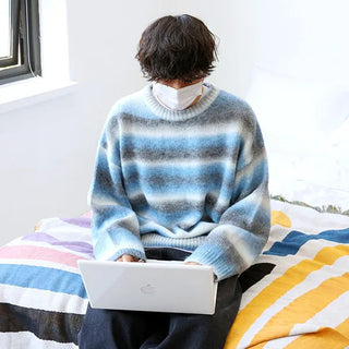 Colorful striped knit