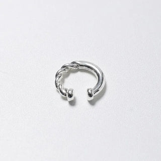 Half rope ear cuff