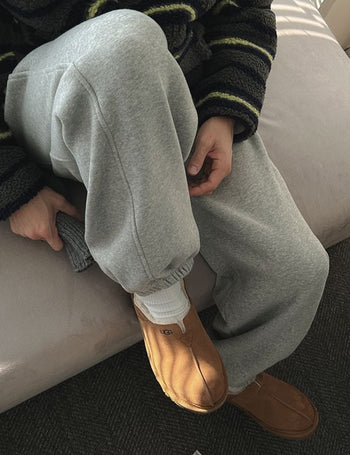 [Fleece-lined] Perfect Fit Wide Jogger Pants (warm fabric)