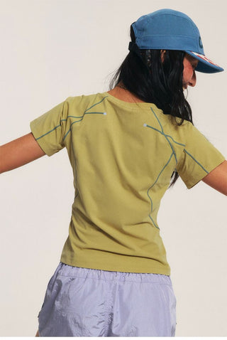 [Monterest x TTTM] Quick-Dry Sports Tee with Contrast Stitch