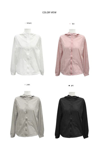 Boeing Windbreaker String Hooded Zip-Up - 4 Colors