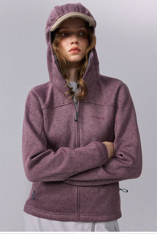 [Monterest] 5A Antibacterial Fleece-Lined Hooded Cardigan