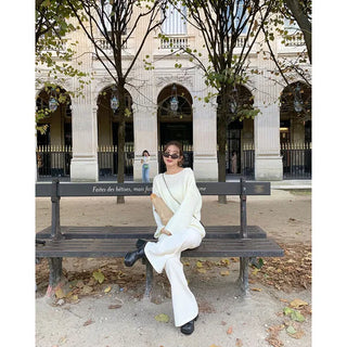 Oversized Boat Neck Knit