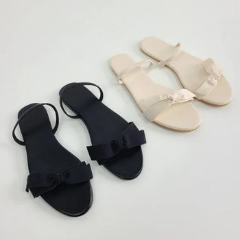 Essen Ribbon Strap Sandals