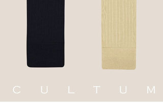 [CULTUM] Mercerized Cotton Ribbed Business Socks