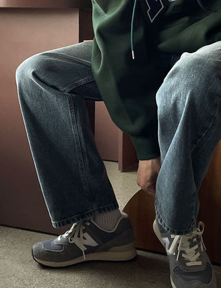 Earth Banding Wide Denim Pants (no.443)