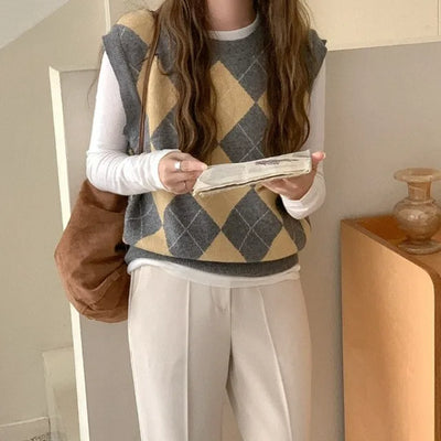 Argyle Vest
