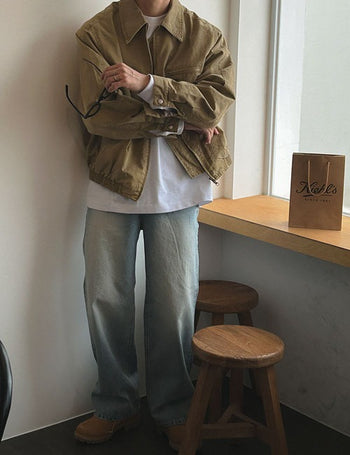 Vintage Brushed Washed Jacket (3 colors)