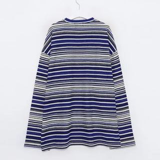 Oversized striped T-shirt - P000HRJI