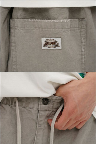 [MASONPRINCE] Cotton Baggy Work Pants